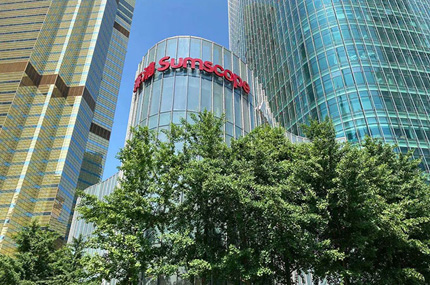 上海未來資產大廈發光字工程—蓄力精心打造